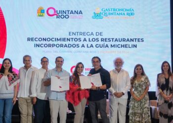 Q. Roo recibe primeras estrellas Michelin y anuncia nuevas estrategias turísticas