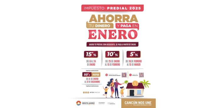 Lanzan campaña de descuentos en el pago del predial