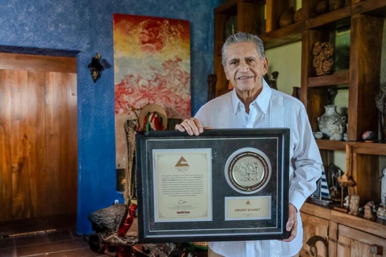 Grupo Xcaret recibe el reconocimiento “México Muy Mexicano” por su compromiso con la identidad nacional