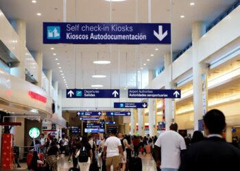 Programó hoy el Aeropuerto de Cancún 598 operaciones