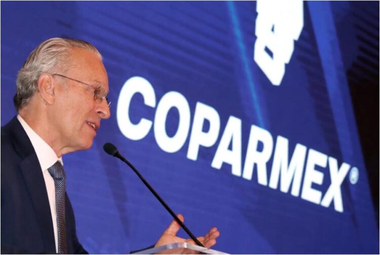 Reconocimiento al trabajo de José Medina Mora como líder de Coparmex