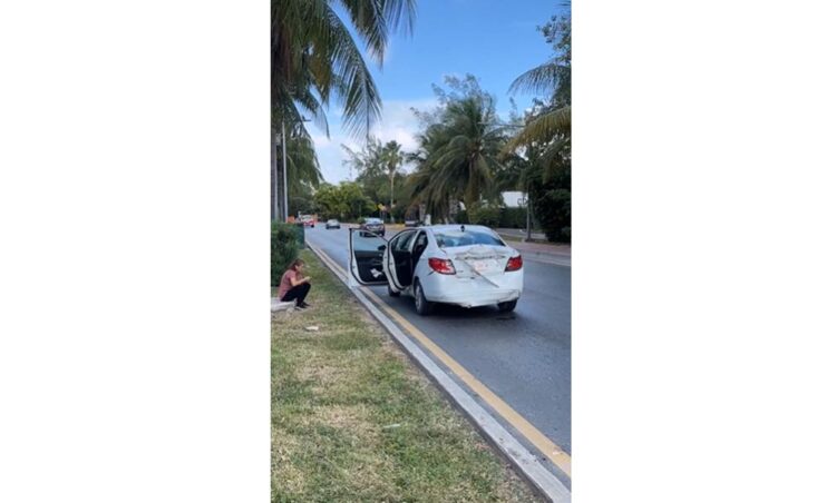 Choque múltiple en Boulevard Kukulcán deja daños materiales