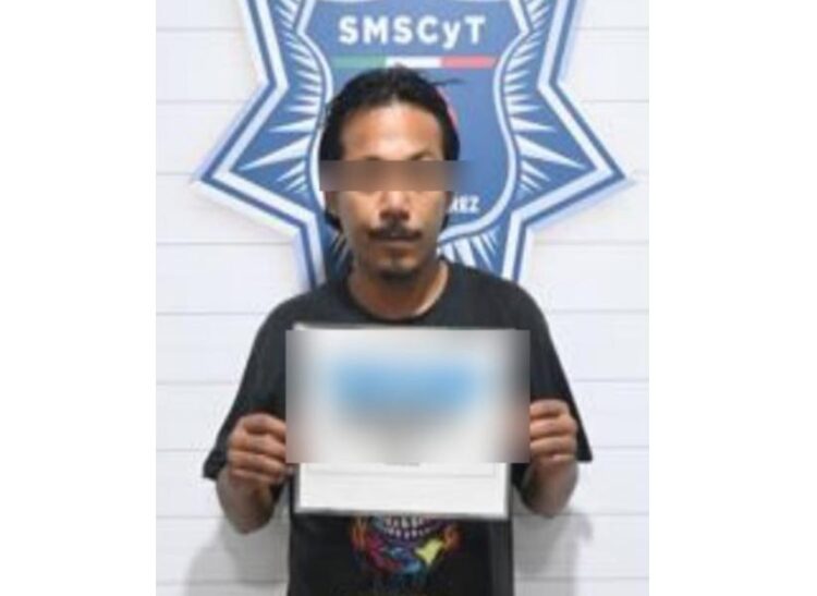 Detenido por desobediencia y resistencia de particulares