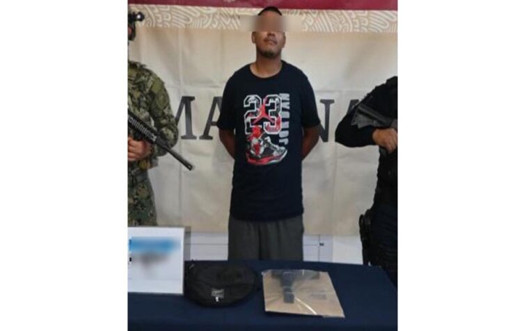 Un detenido en Cancún por portación de arma de fuego