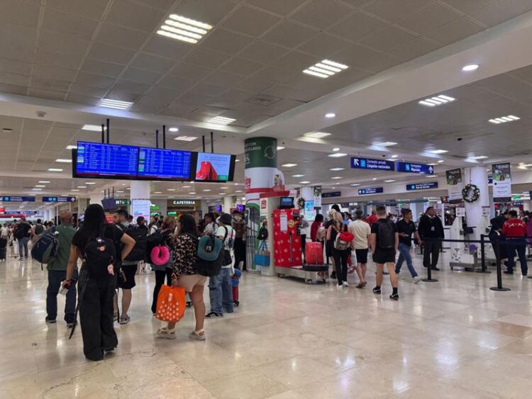 Programó hoy Aeropuerto de Cancún 585 operaciones