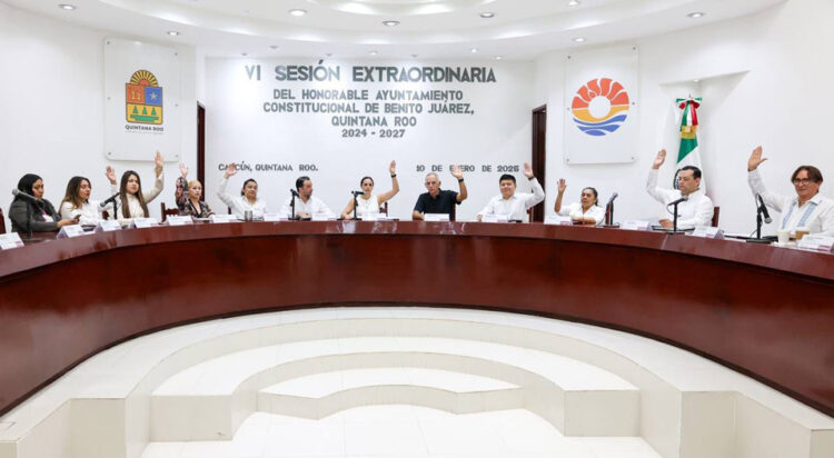 Respalda el Cabildo de Benito Juárez la reforma constitucional sobre Poder Judicial