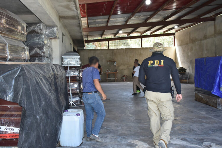 FGE y SSC catean un crematorio relacionado con varios delitos