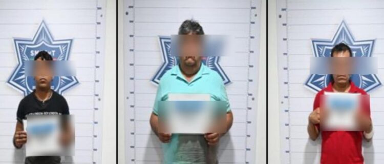 Cuatro detenidos por presunto intento de asalto en comercio