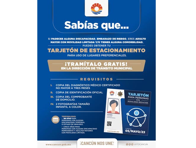 Refuerzan en Cancún seguridad vial con enfoque en la inclusión