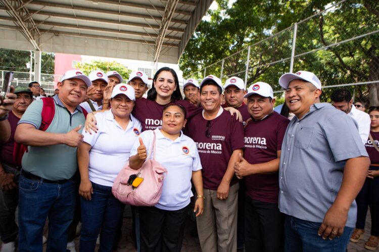 Playa del Carmen reafirma su compromiso con los ideales de Morena
