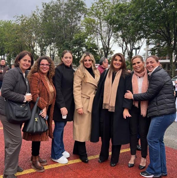 Lili Campos reaparece en la 4T arropada por Ricardo Monreal y Pedro Haces