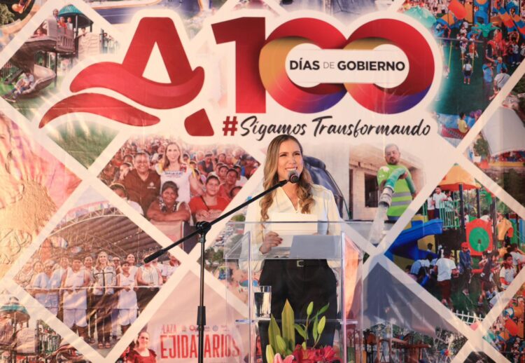 En 100 días, la alcaldesa de Isla Mujeres ha logrado avances significativos en infraestructura, servicios públicos y programas sociales