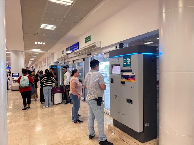 Programó hoy el Aeropuerto de Cancún 554 operaciones