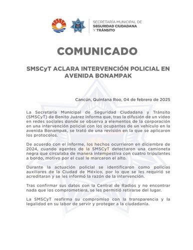 Secretaría Municipal de Seguridad Ciudadana