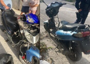 Aseguran una moto con reporte de robo