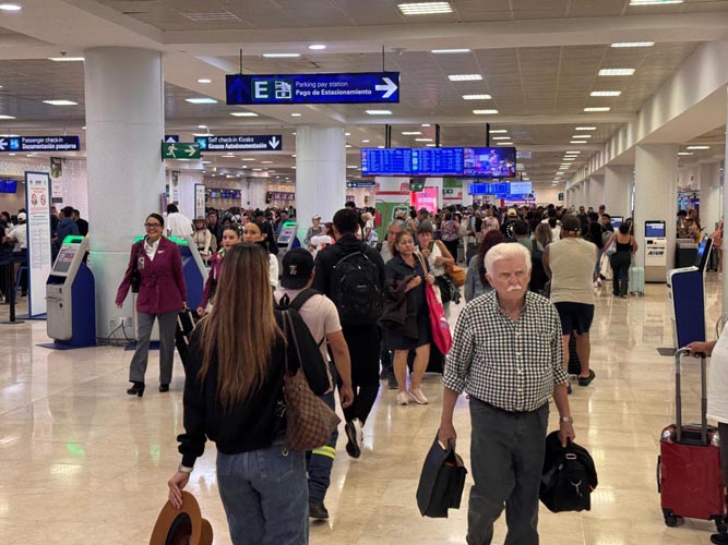 Tendrán 486 operaciones 37 líneas aéreas en el Aeropuerto de Cancún