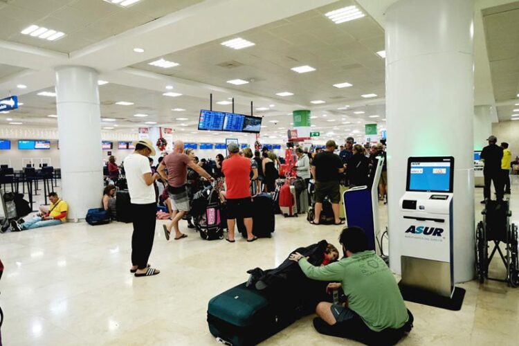 Hoy habrá 542 vuelos de  42 aerolíneas en Cancún