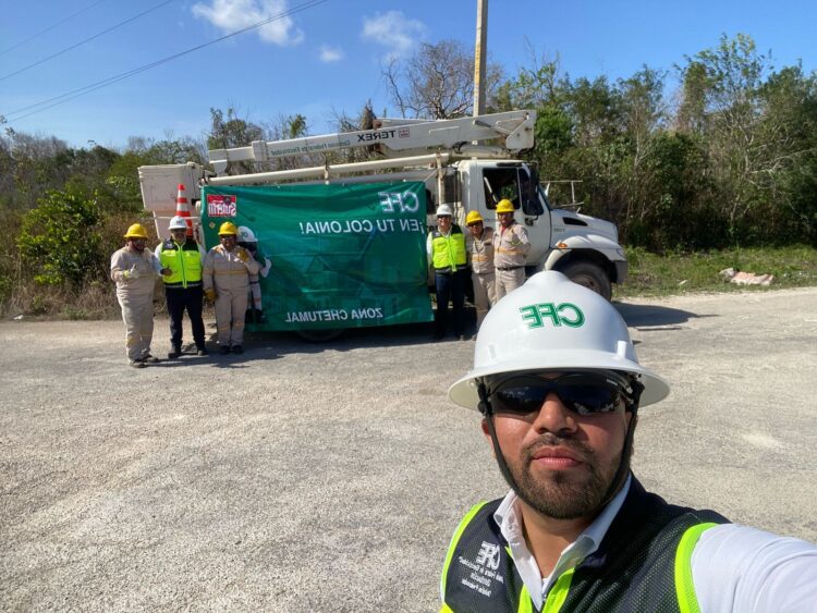 Arranca programa CFE en tu Colonia en Cancún e Xcalak