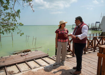Avanzan trabajos de rehabilitación en la zona costera de Calderitas