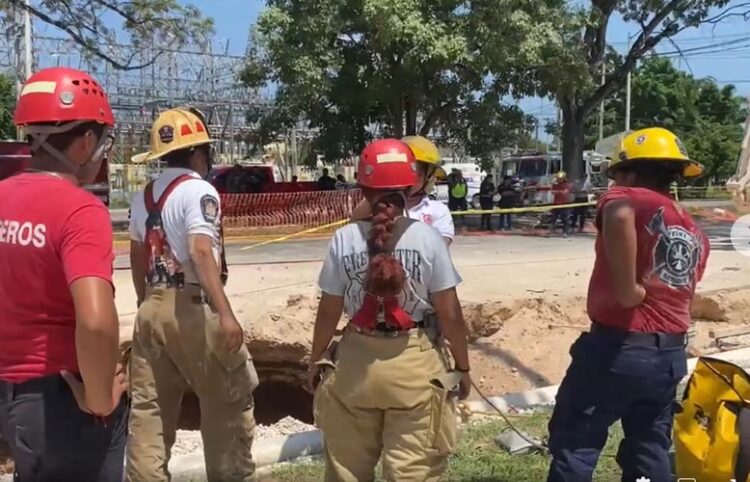 Tragedia en Chetumal: Dos trabajadores fallecen en un derrumbe durante excavación