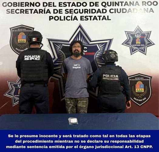 Aseguran a violento individuo que conducía un auto bajo investigación