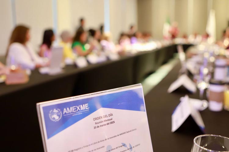 Empresarias de Amexme Cancún unen fuerzas por el desarrollo social y económico con DIF y SEDE