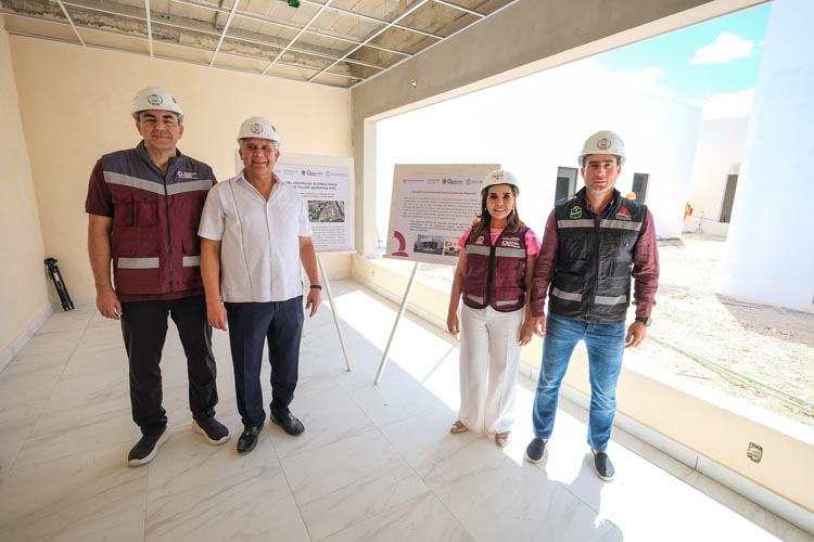 Mara Lezama supervisa obra clave para la justicia de las mujeres en Tulum