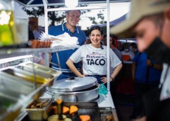 Realizan con éxito el Primer Festival del Taco en Playa del Carmen