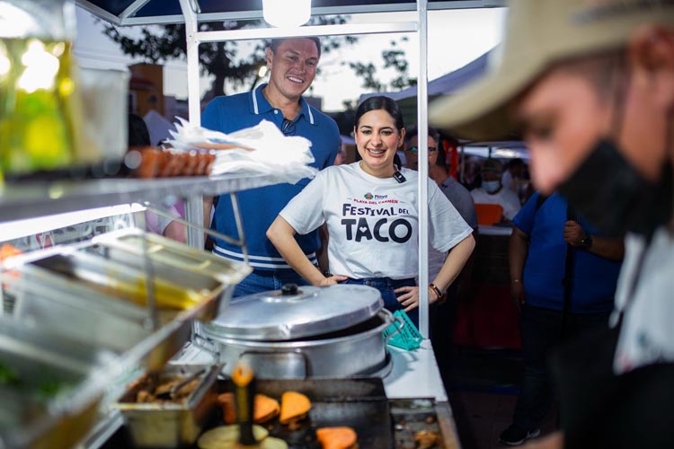 Realizan con éxito el Primer Festival del Taco en Playa del Carmen