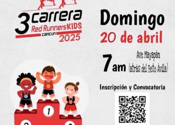 Cancún se prepara para la tercera carrera Red Runner Kids