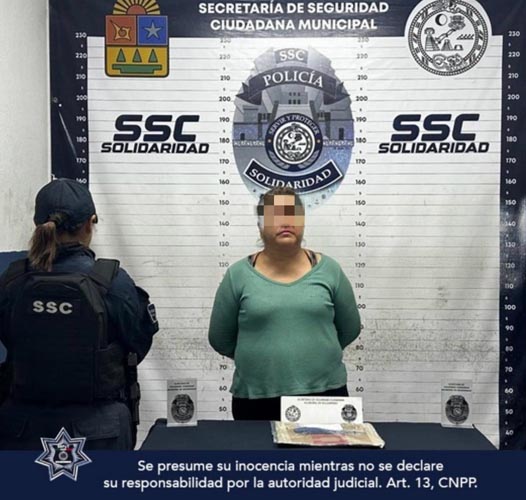 Mujer agrede a su pareja con un cuchillo