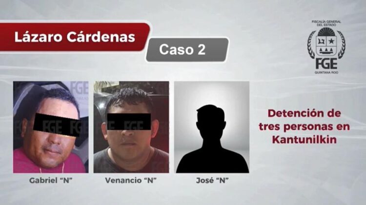 Detienen a tres presuntos halcones en operativo conjunto en Lázaro Cárdenas