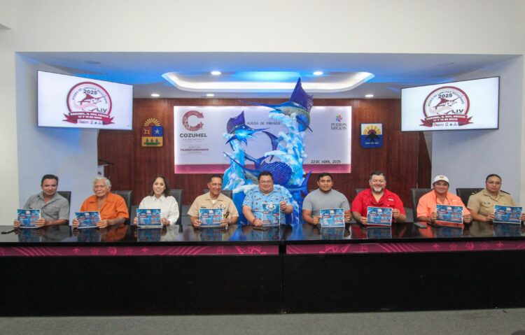 Presentan la edición 54 del “Rodeo de Lanchas Mexicanas Cozumel 2025”