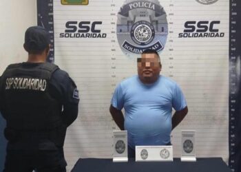 Lo aprehenden luego de que agredió a su pareja