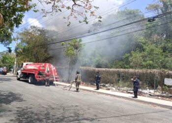 Cancún refuerza medidas contra incendios urbanos y está listo para temporada de huracanes