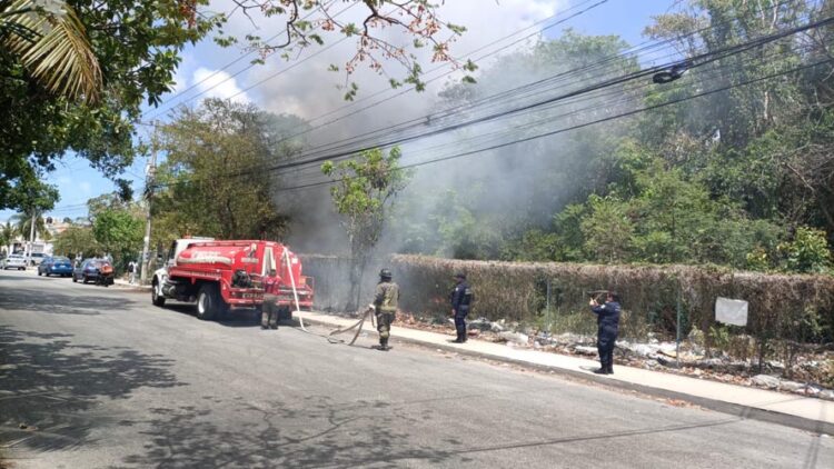 Cancún refuerza medidas contra incendios urbanos y está listo para temporada de huracanes