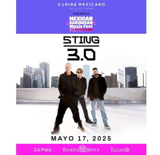 Se espera que el concierto de Sting deje una derrama de 20 millones de dólares