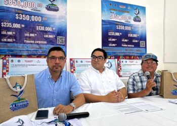 Atractiva bolsa en el Torneo de Pesca “Cosme Alberto Martínez Magaña”