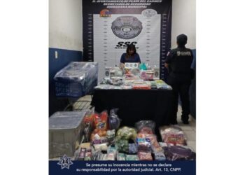 Detenida por llevarse más de 50 productos de un comercio sin pagar