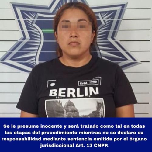Detienen a dos por presunto narcomenudeo en Cancún, llevaban una mochila llena de bolsitas con droga