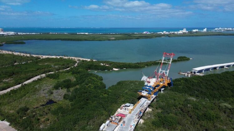 Inauguración del puente Nichupté se pospone hasta diciembre