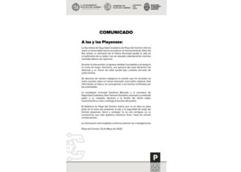 Policía Municipal de Playa del Carmen desmiente menor herido en una balacera en Villas del Sol