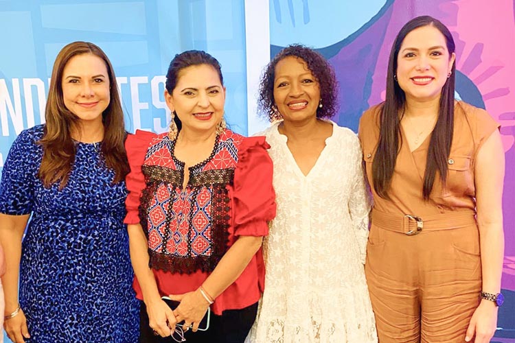 Magistradas del Teqroo participan en encuentro de afrodescendientes