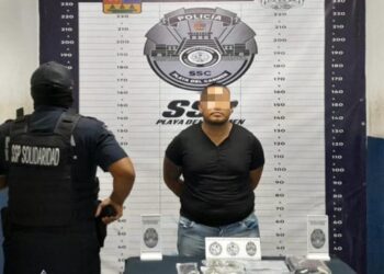 Cae narcomenudista en Playa del Carmen
