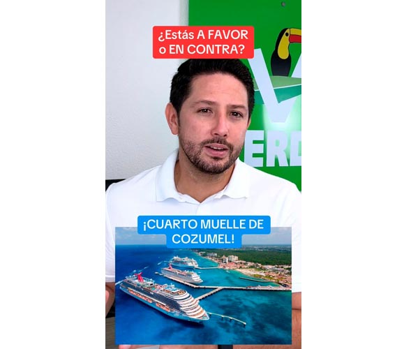 Sánchez Tajonar convoca a opinar sobre el cuarto muelle