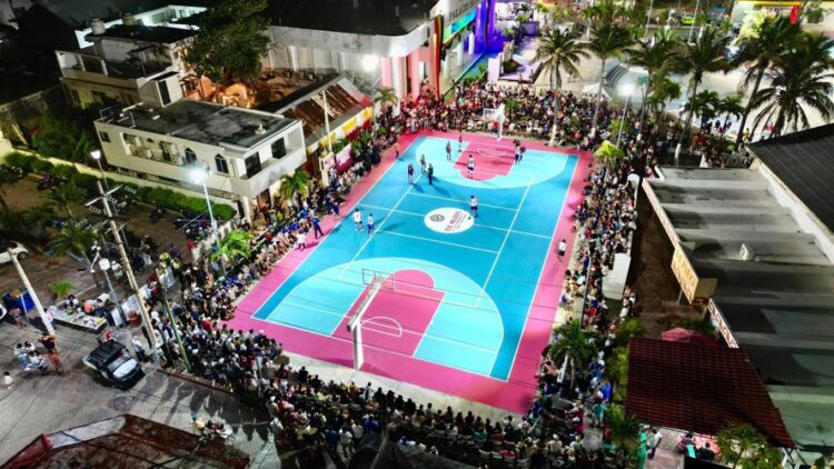 Inauguran la Liga Maya de Básquetbol en Isla Mujeres