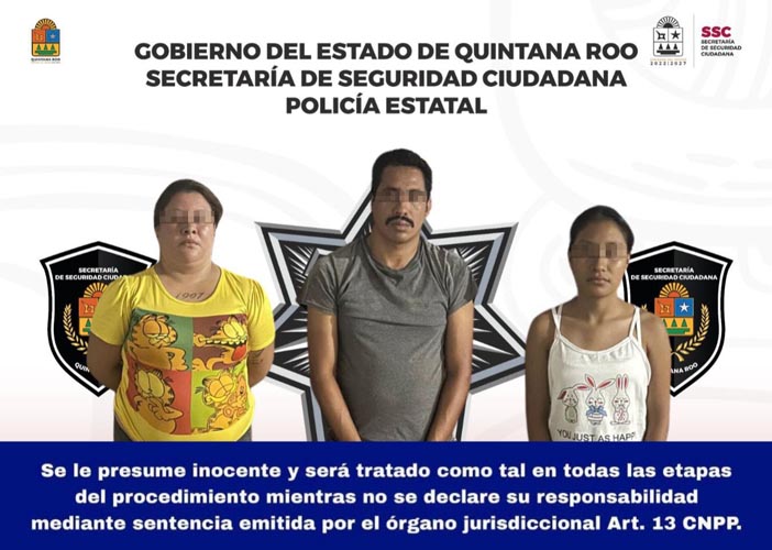Dos mujeres y un hombre son detenidos por desobediencia