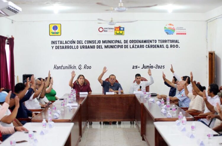 Instalan Consejo Municipal de Ordenamiento Territorial de Lázaro Cárdenas