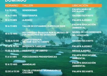 Ofrecen talleres gratuitos de verano en el Parque Cancún