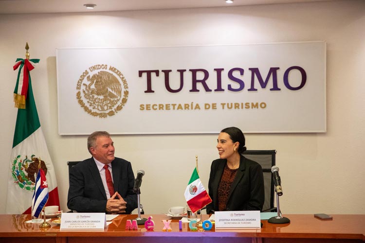 México y Cuba sellan alianza turística rumbo a 2028